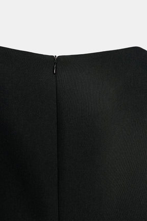 Modisches Top mit Puffärmeln