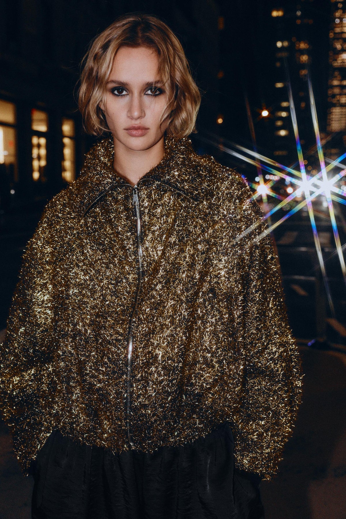 METALLIC THREAD BOMBER