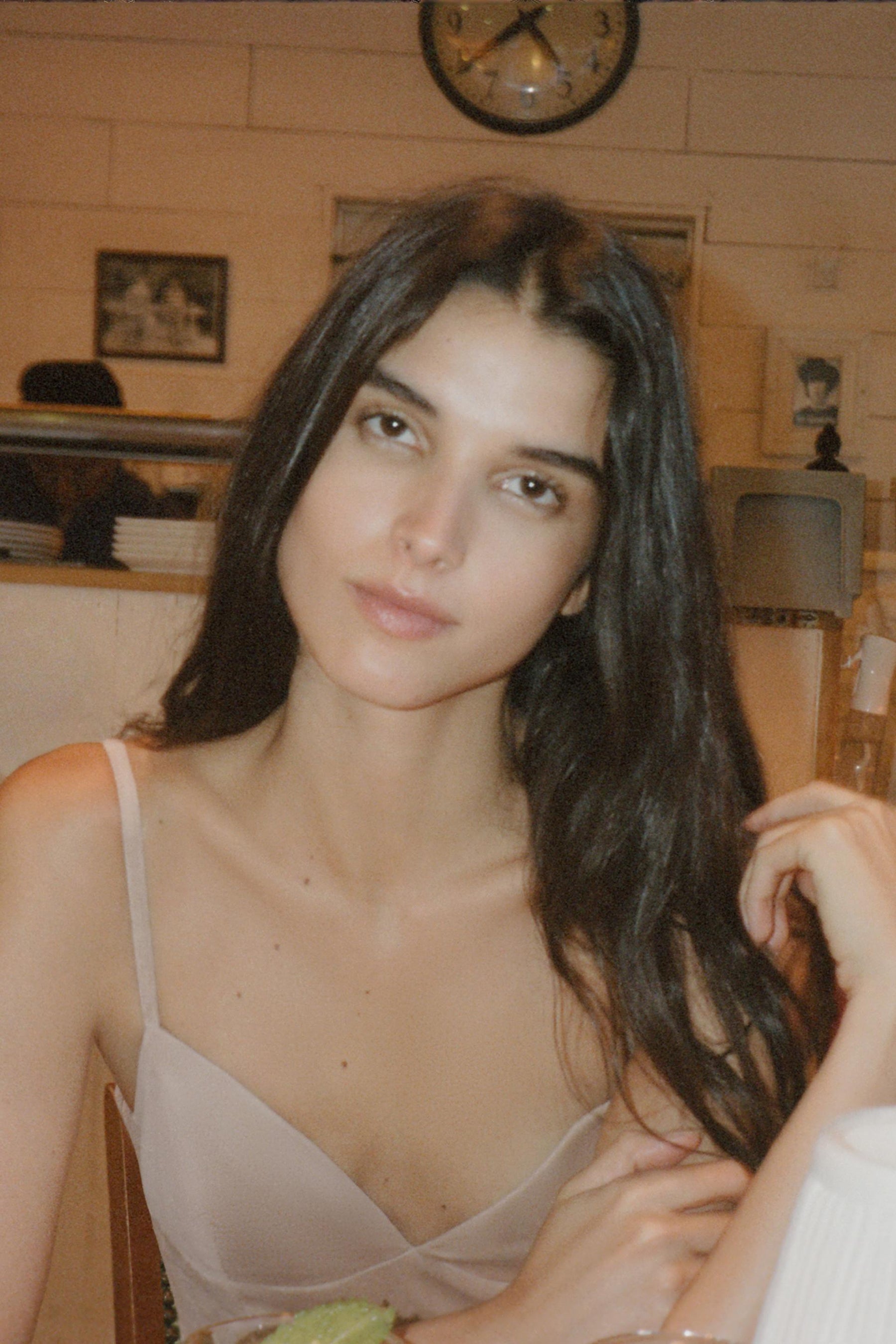 Voluminöses Trägerkleid