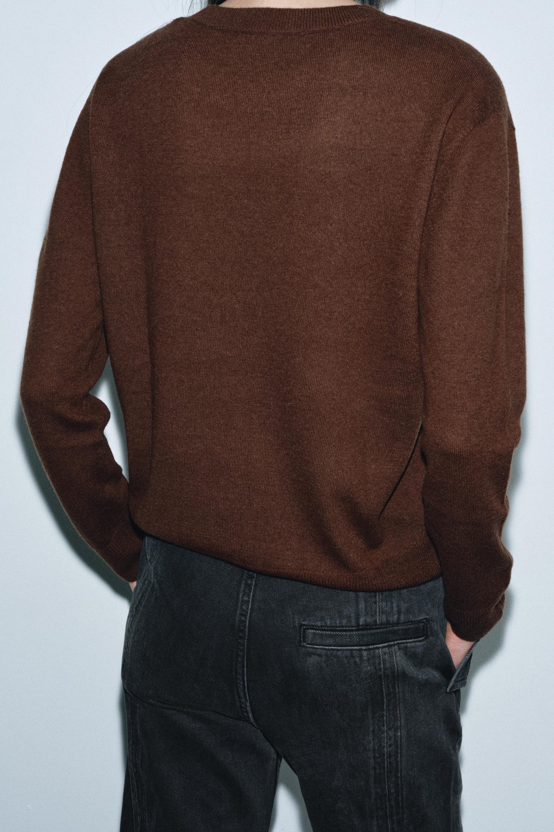 Weicher Wollpullover