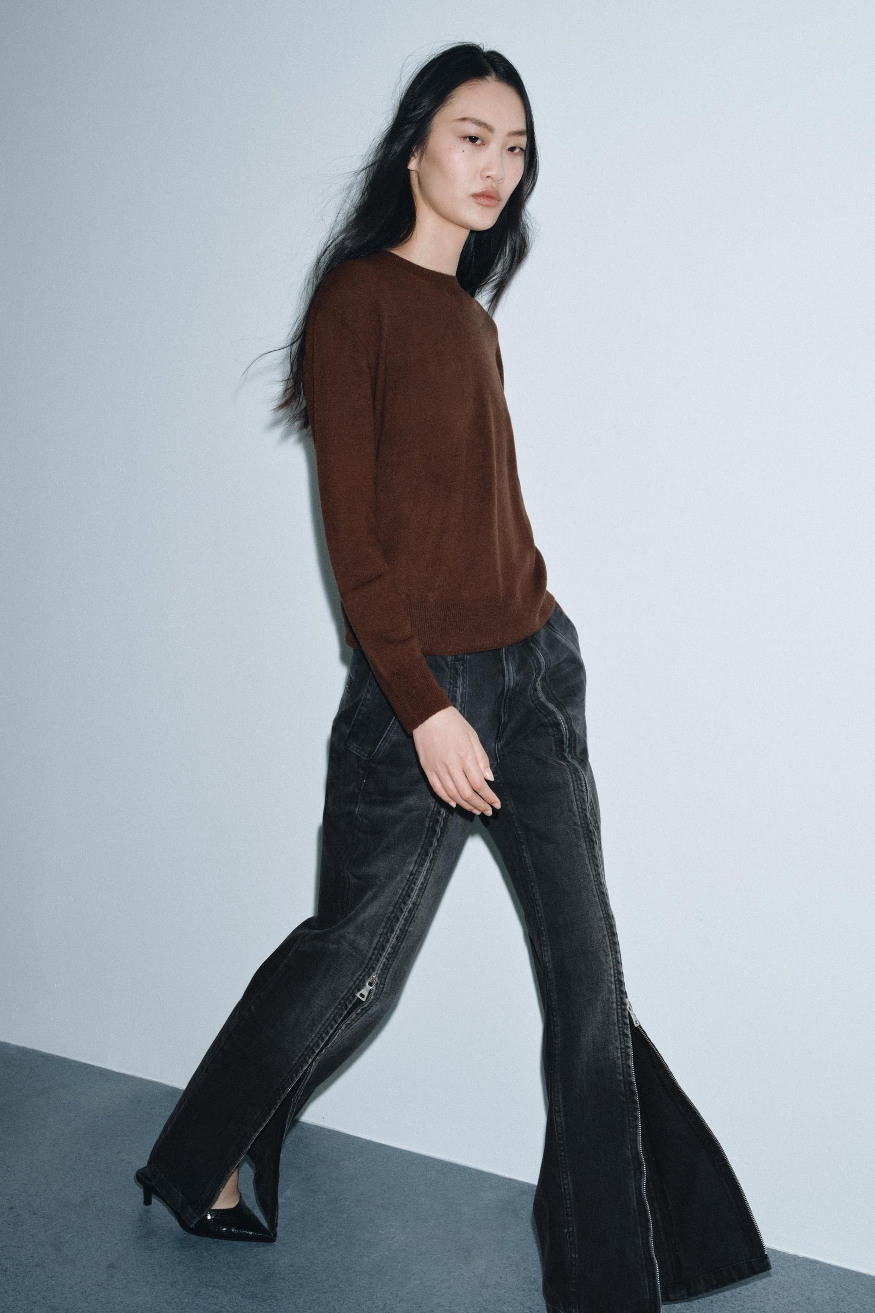 Weicher Wollpullover