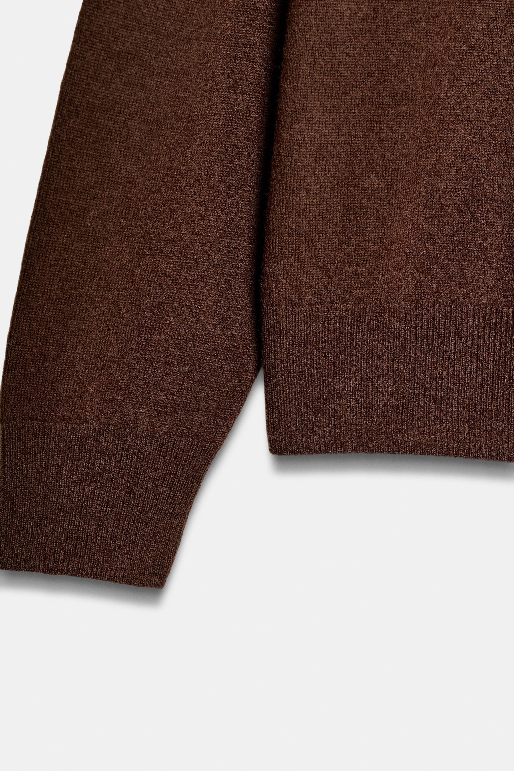 Weicher Wollpullover