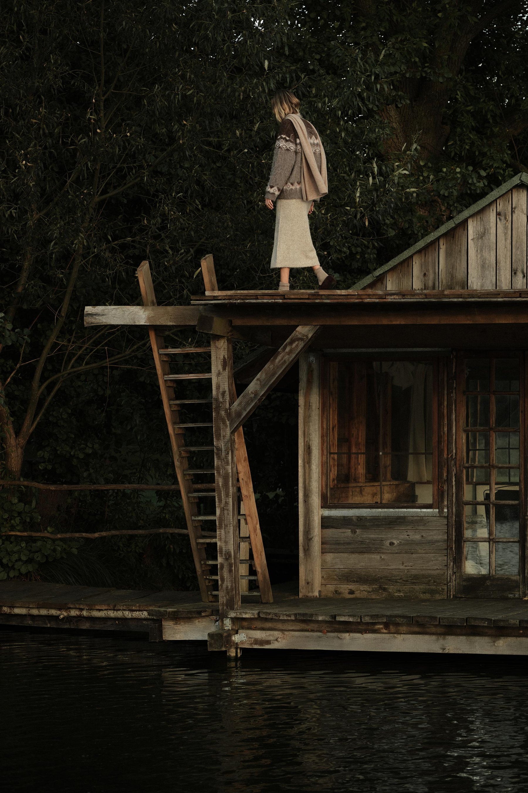 JACQUARD-STRICKSANDGANG