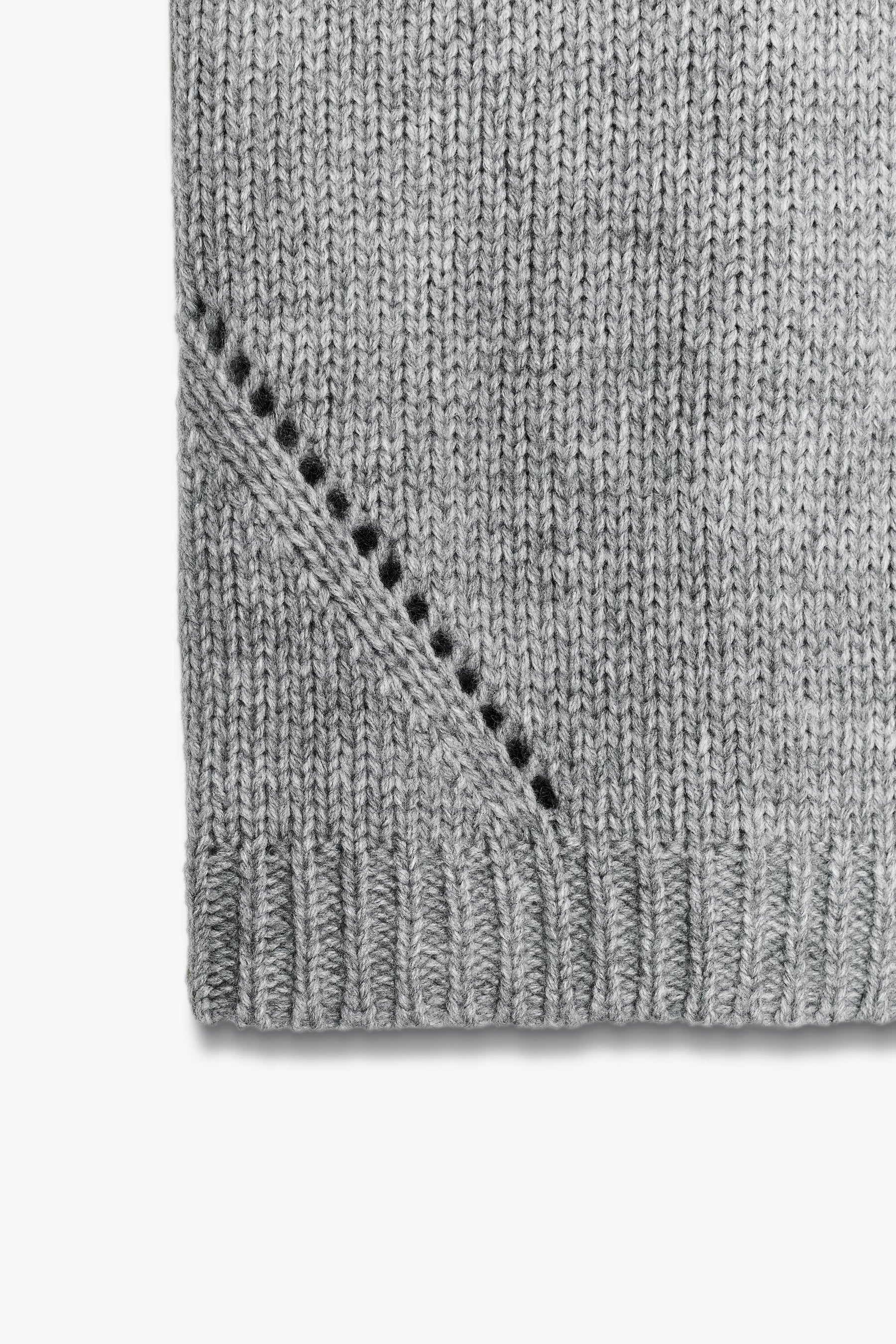 ÜBERGRÖSSERTER STRICKPULLOVER