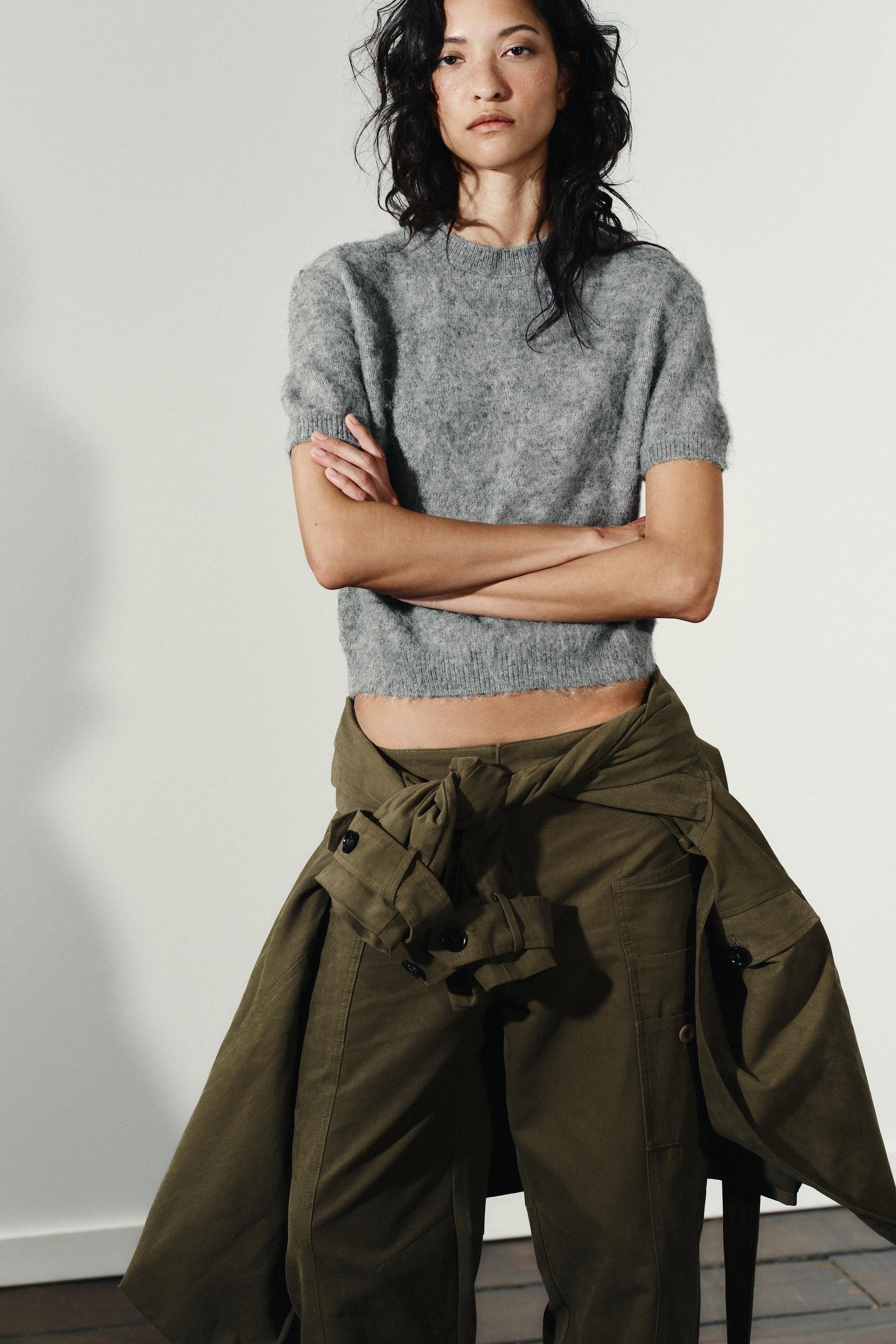 SHORT SLEEVE KNIT JUMPER - Image 3