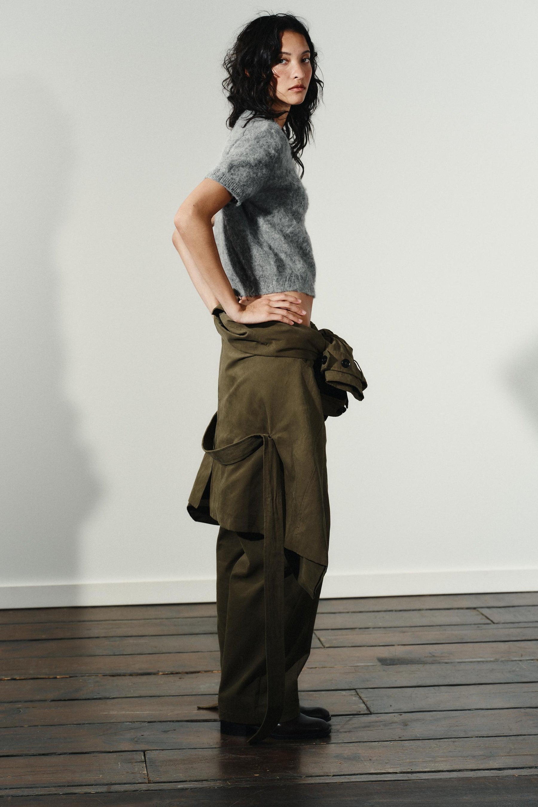 SHORT SLEEVE KNIT JUMPER - Image 4