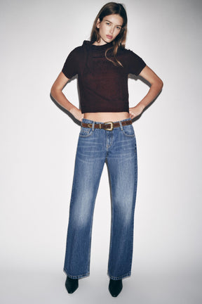 Strickpullover mit Krawatte