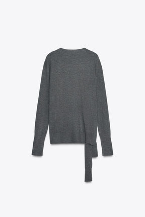 WOOL KNIT KNOT JUMPER - Image 6