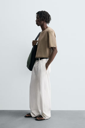 STRUCTURED KNIT T-SHIRT - Image 4