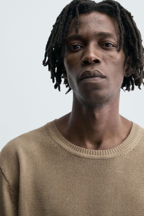 STRUCTURED KNIT T-SHIRT - Image 6