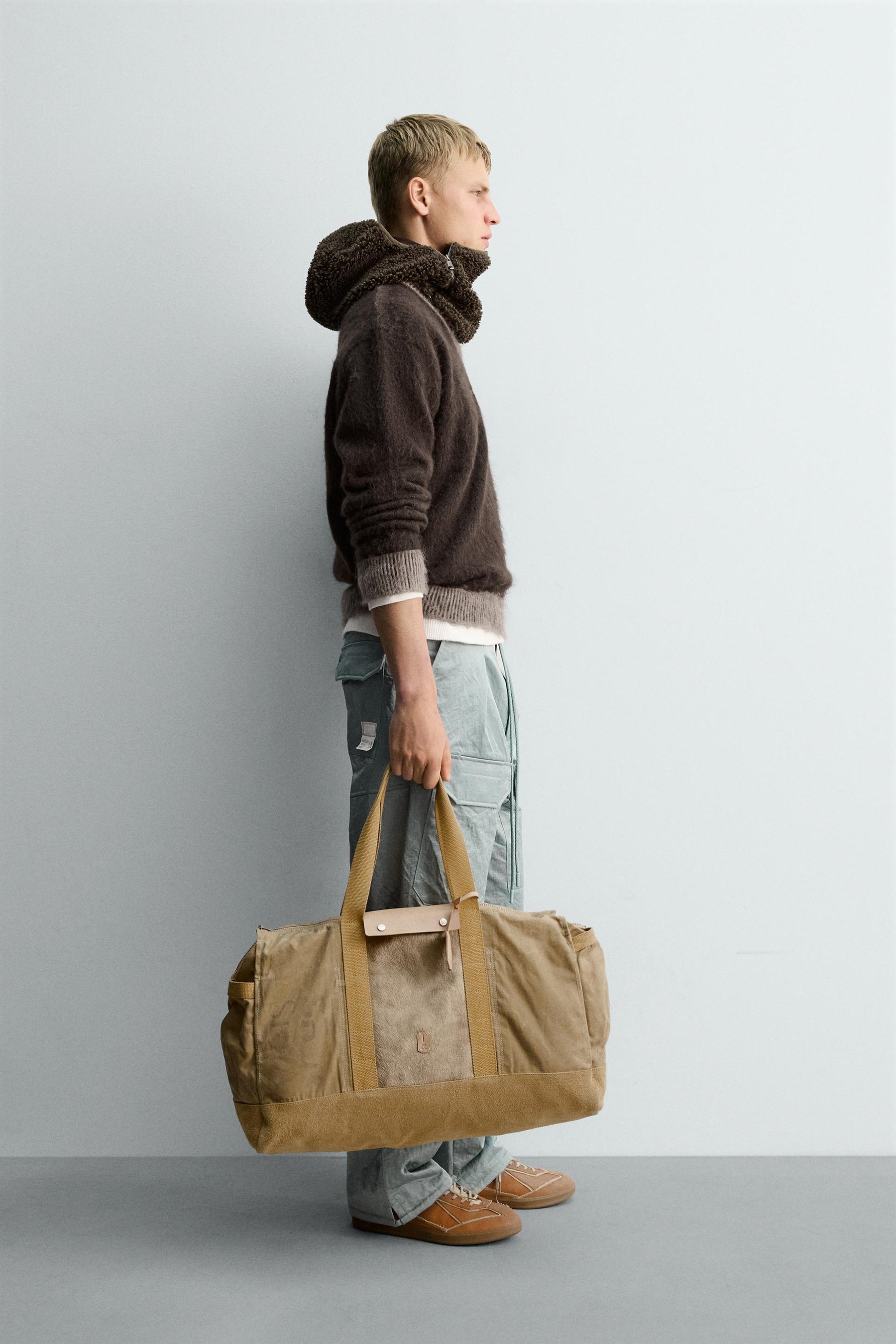 JUMPER WITH CONTRAST TEXTURE X SR_A - Image 4