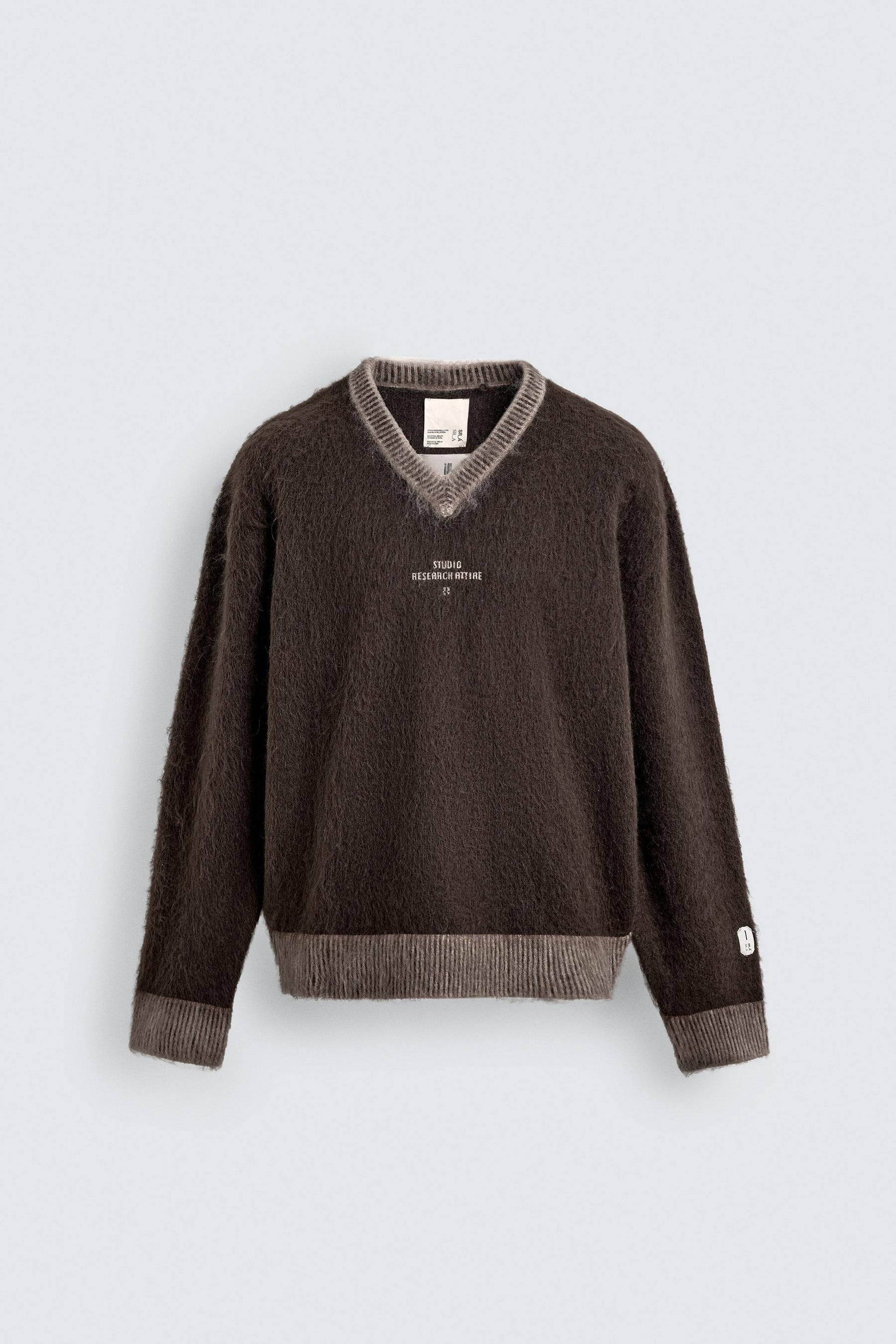 JUMPER WITH CONTRAST TEXTURE X SR_A - Image 7