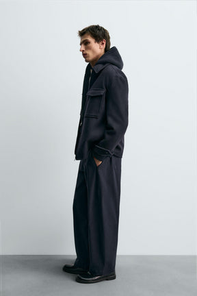 REGULAR FIT WOOL OVERSHIRT - Image 4