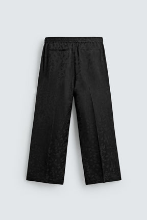 Paisley Jacquard Trousers - Image 7