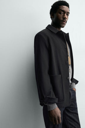 RELAXED FIT WOOL BLEND BLAZER - Image 7