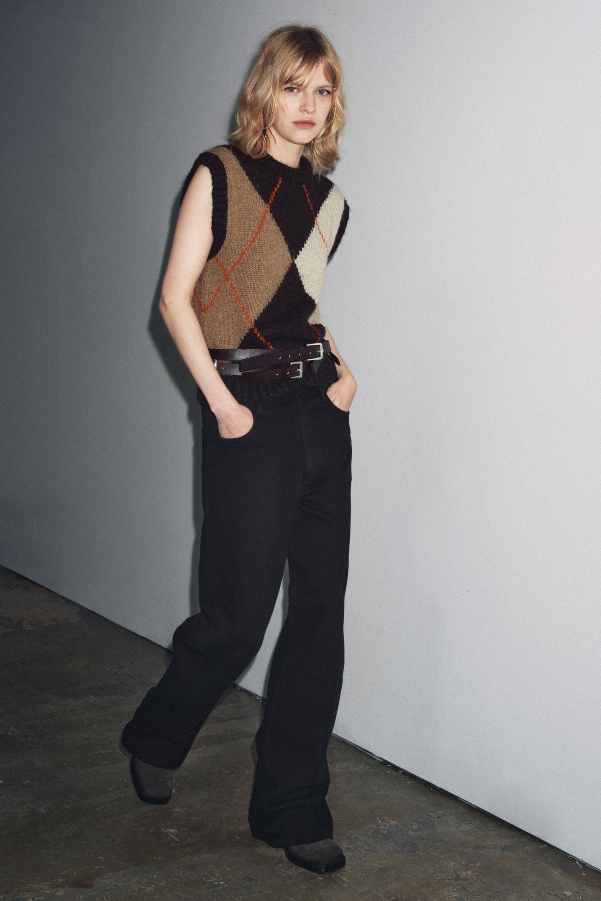 Jeans mit mittelhohem Bund