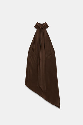 Asymmetrisches Neckholder-Top