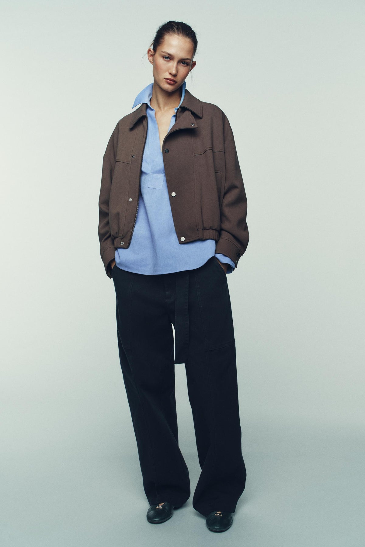 CROSSOVER BOMBER JACKET - Image 1