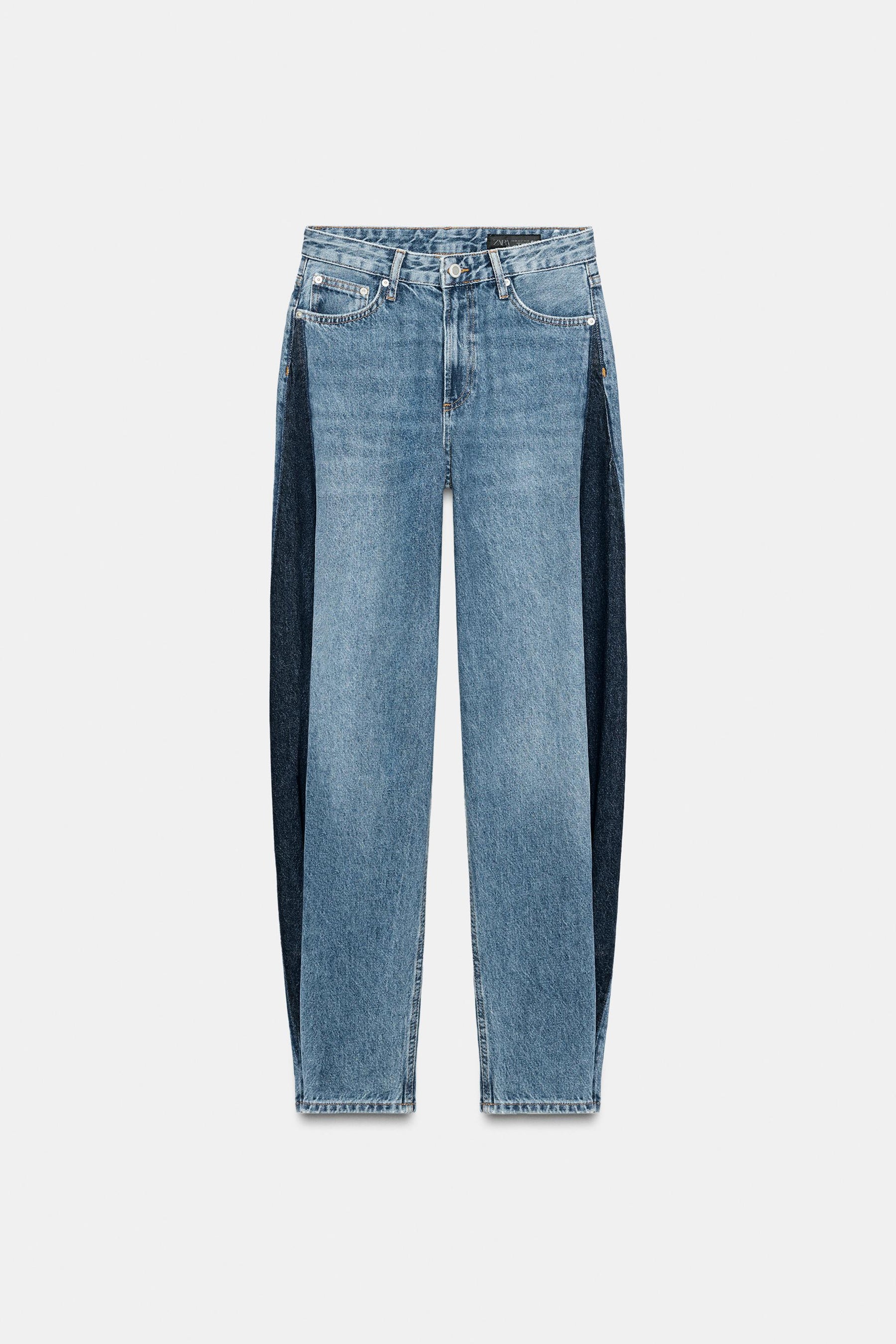 Barrel Patchwork Jeans