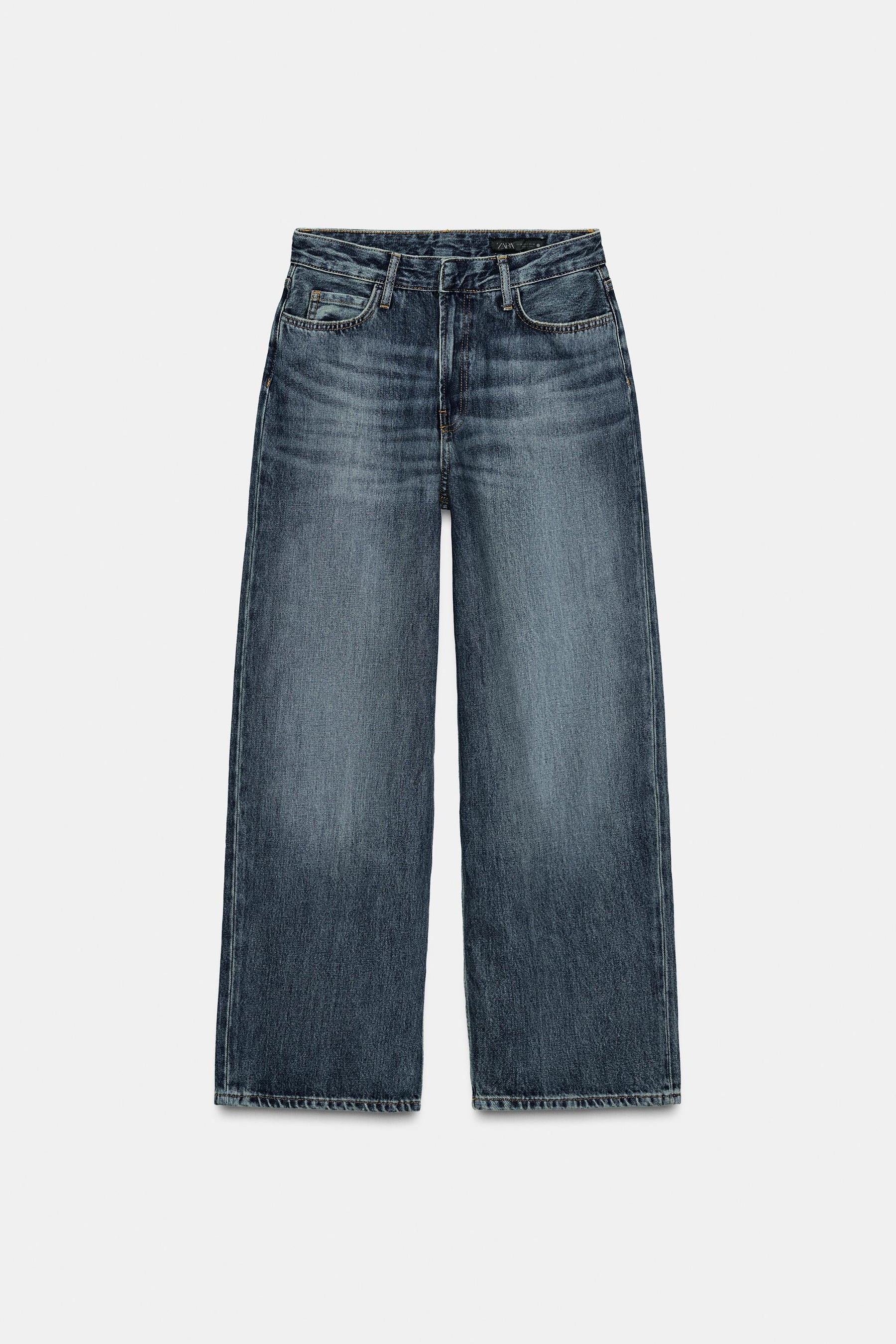 Baggy Jeans mit mittelhohem Bund