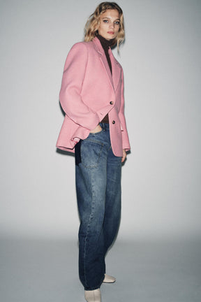 Entspannte Low-Rise-Jeans