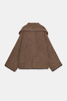 Oversize-Strickjacke