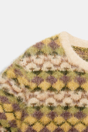 Jacquard-Strickpullover.