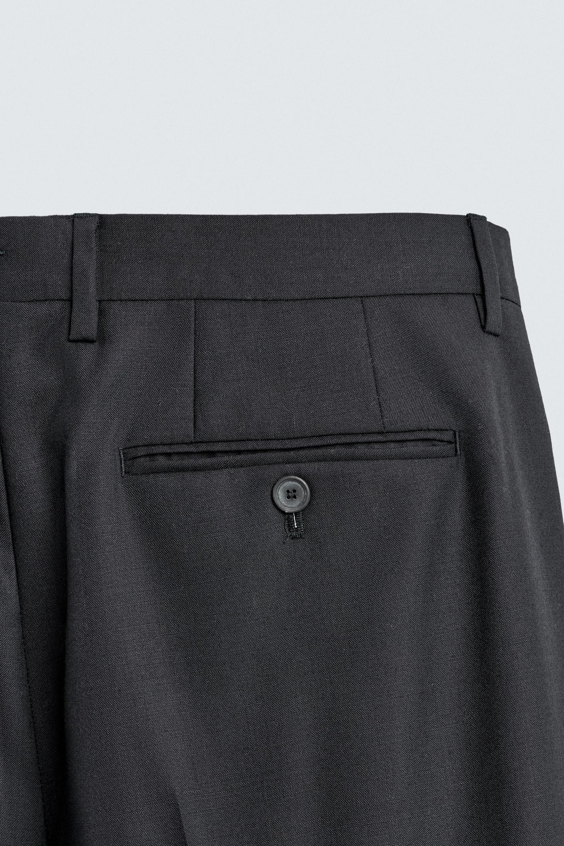 Pure Wool Trousers
