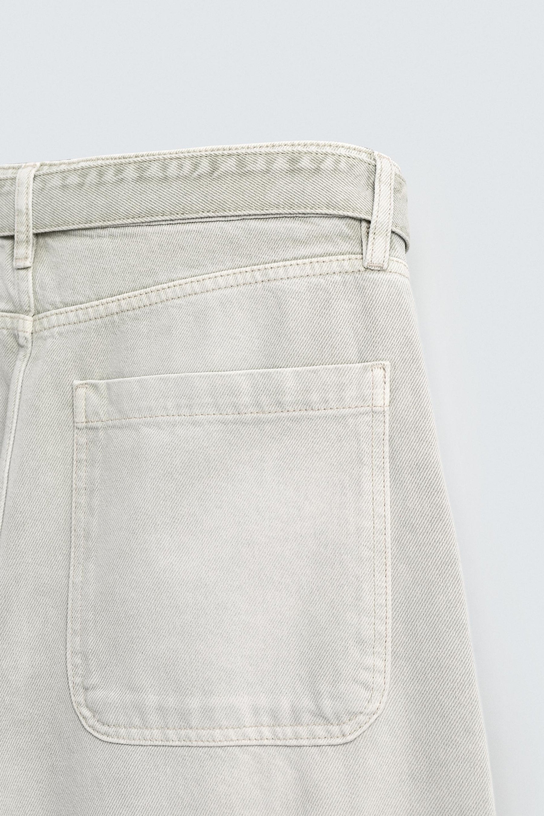 BELTED RELAXED FIT JEANS - Image 10