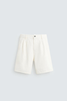 PLEATED RELAXED FIT BERMUDA SHORTS - Image 6