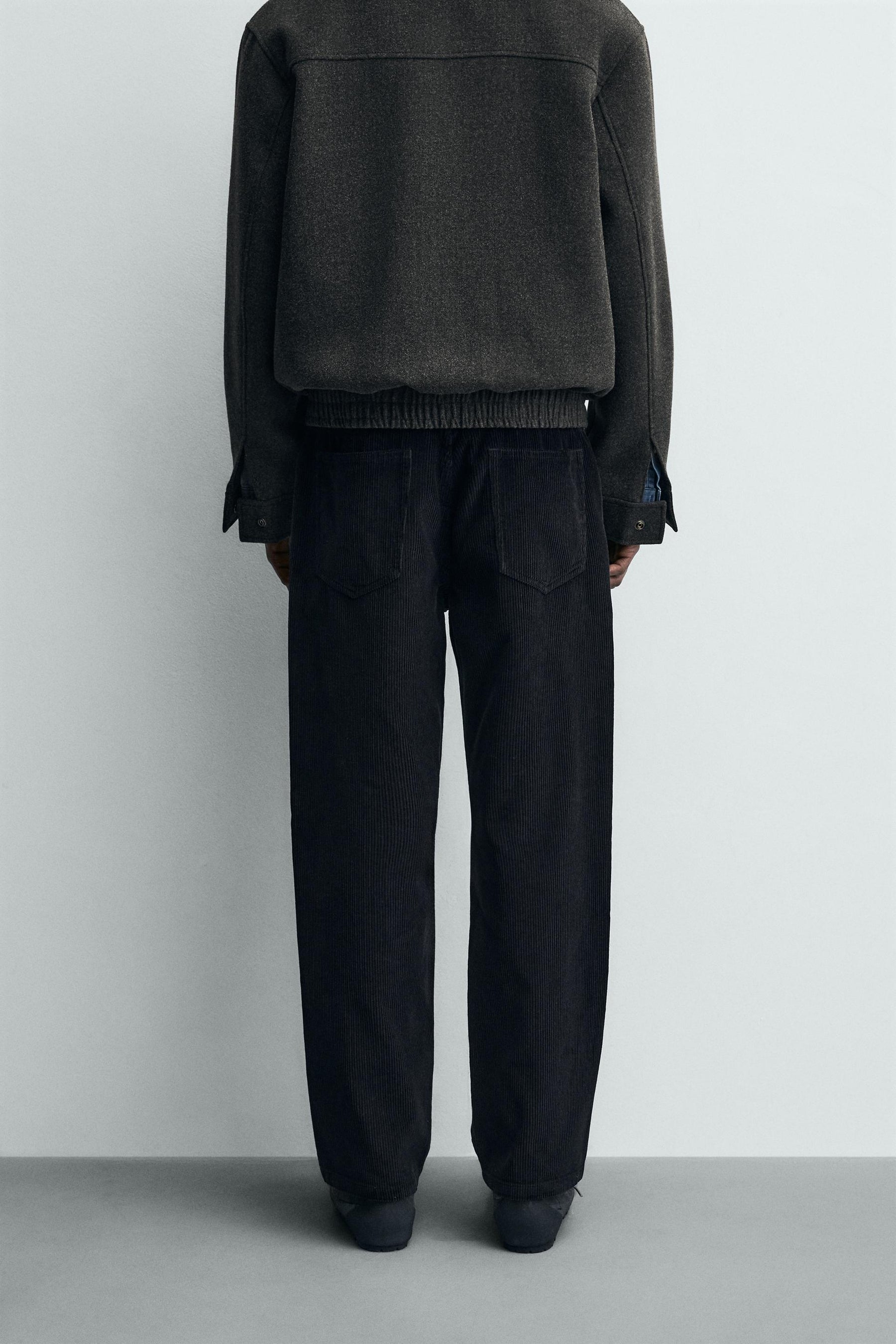 Straight Corduroy Pants