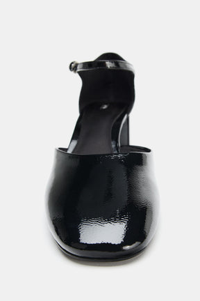 Mary Jane Schuhe in Lackoptik