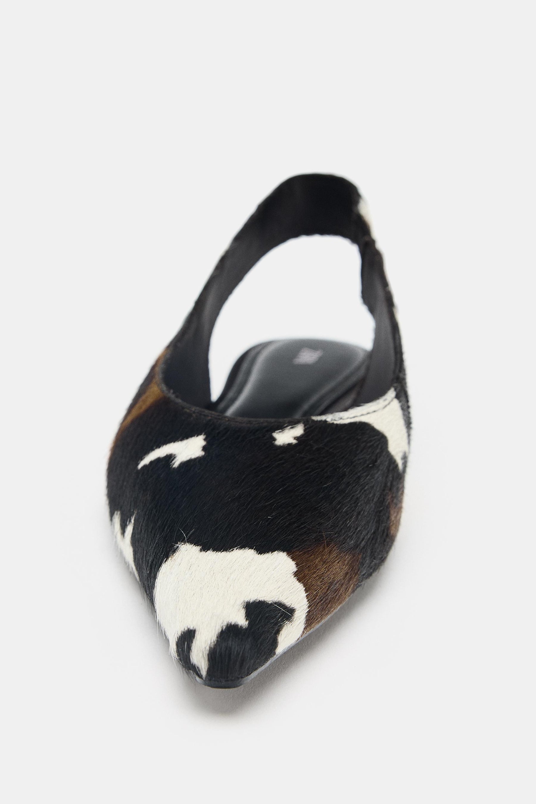 Slingback-Ballerinas aus Leder