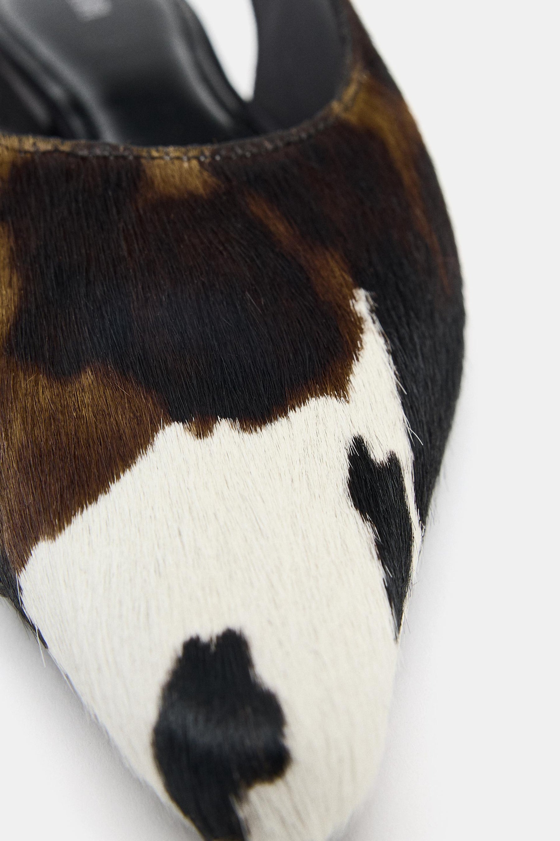 Slingback-Ballerinas aus Leder