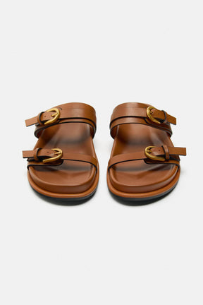Sandalen mit Schnallenakzent