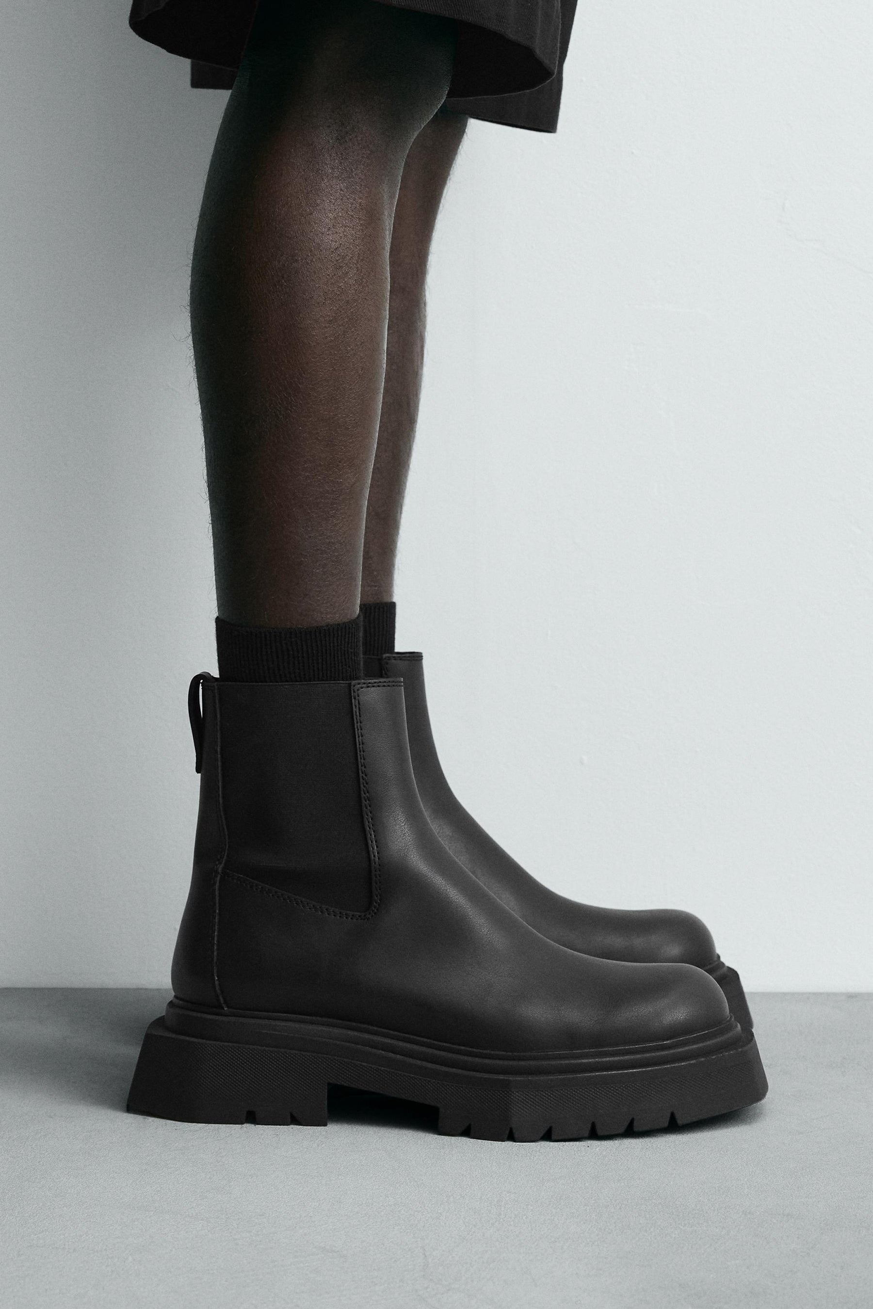 Klobige Chelsea Boots