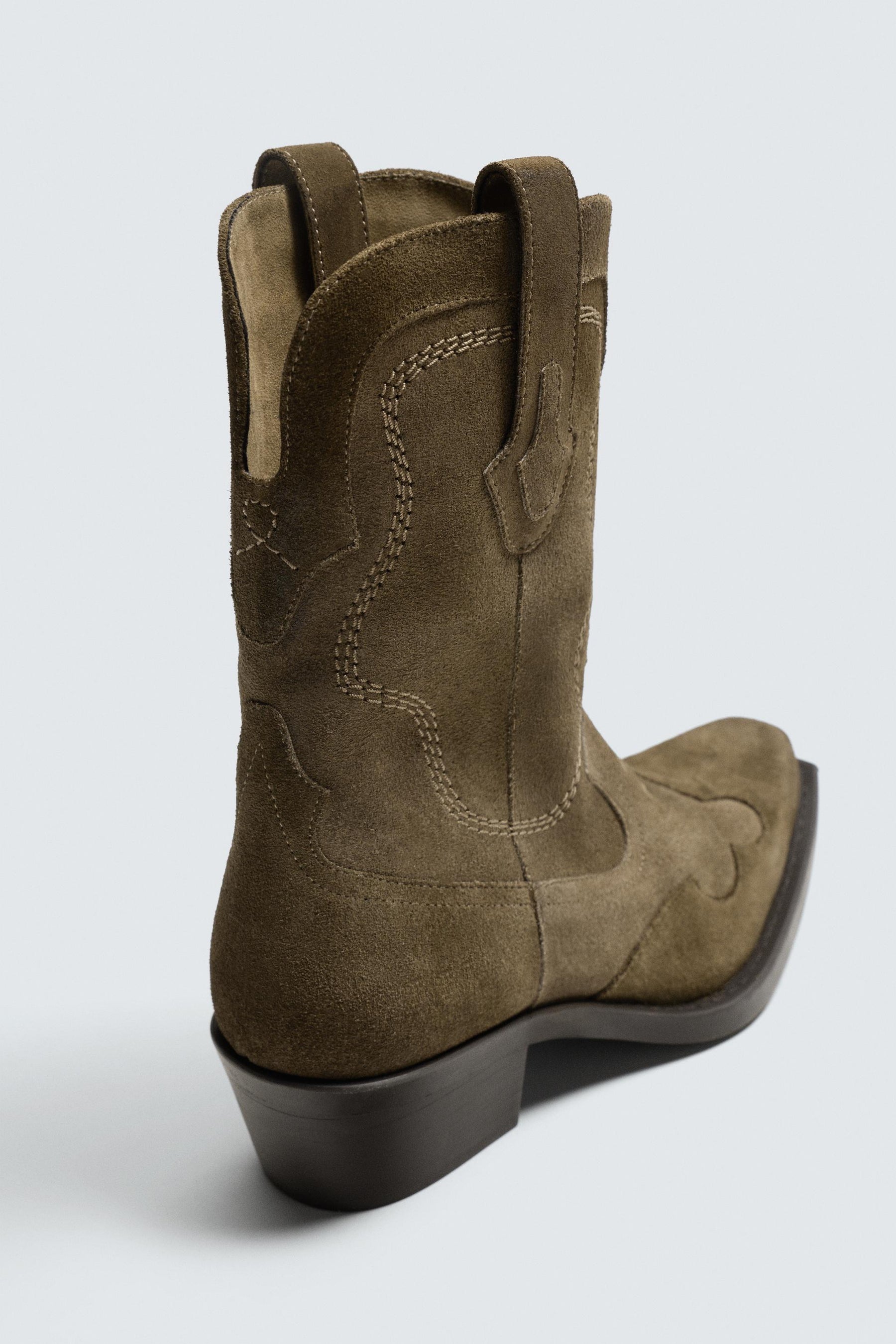 LEATHER COWBOY BOOTS - Image 6