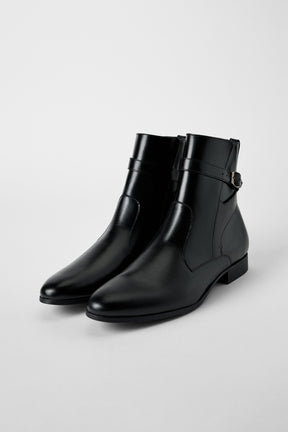 LEATHER BUCKLE BOOTS BOBBY GILLESPIE X - Image 2