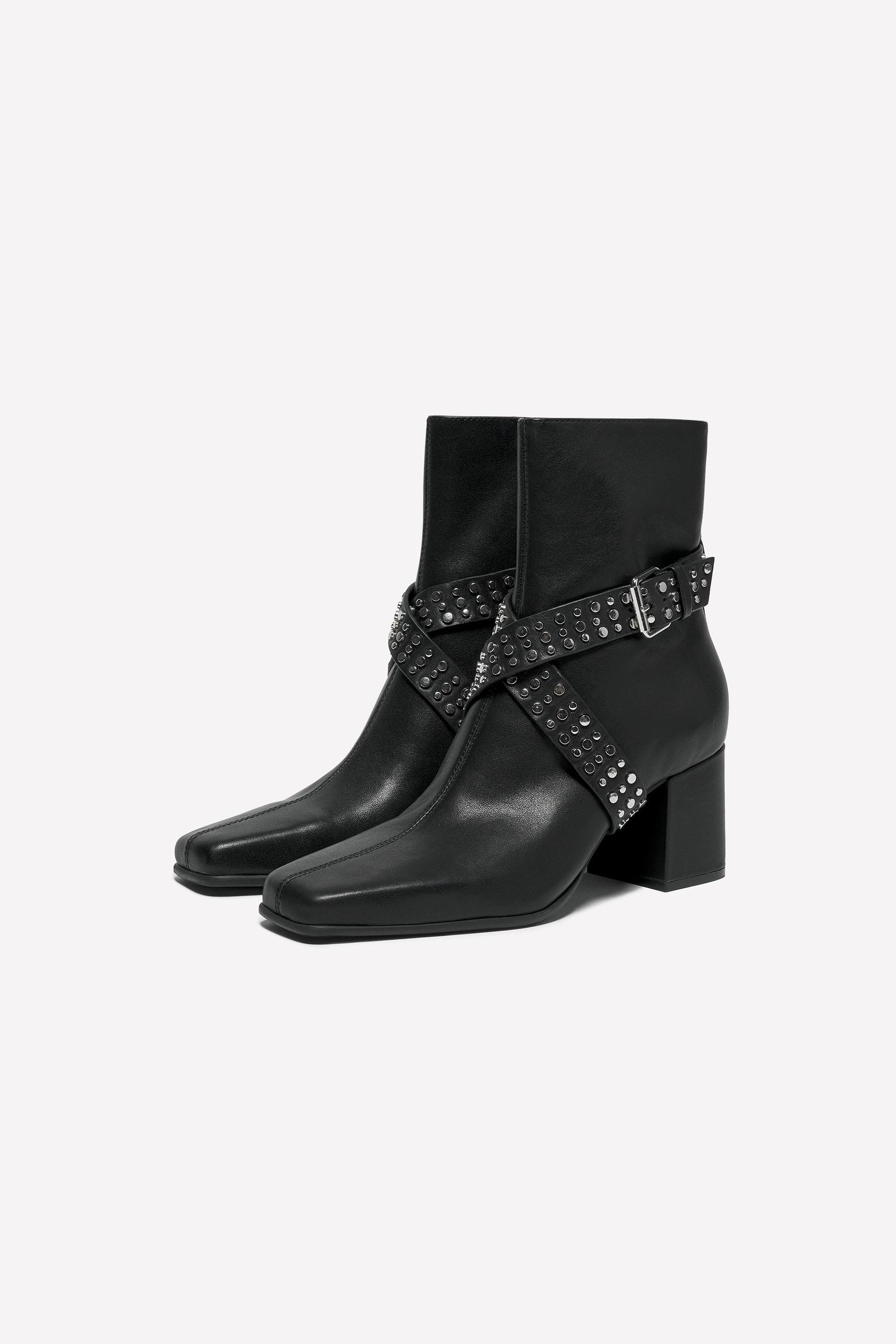 LEATHER HEELED BOOTS LUDOVIC DE SAINT SERNIN x - Image 2