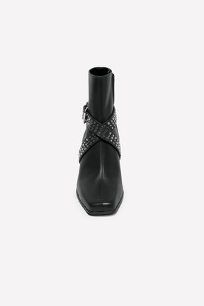 LEATHER HEELED BOOTS LUDOVIC DE SAINT SERNIN x - Image 3