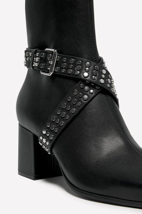 LEATHER HEELED BOOTS LUDOVIC DE SAINT SERNIN x - Image 5