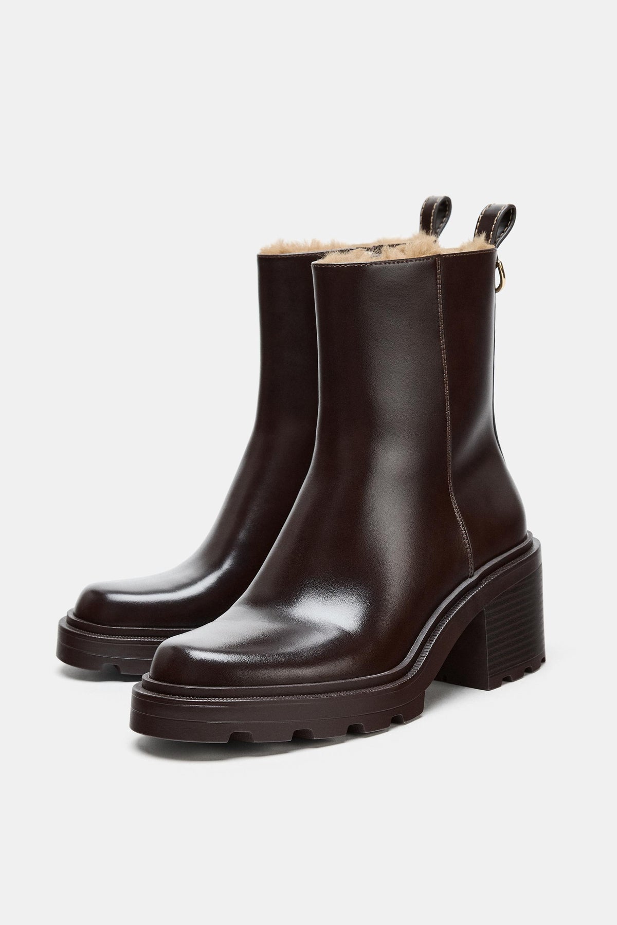 Knöchel mit Kunstfellfutter