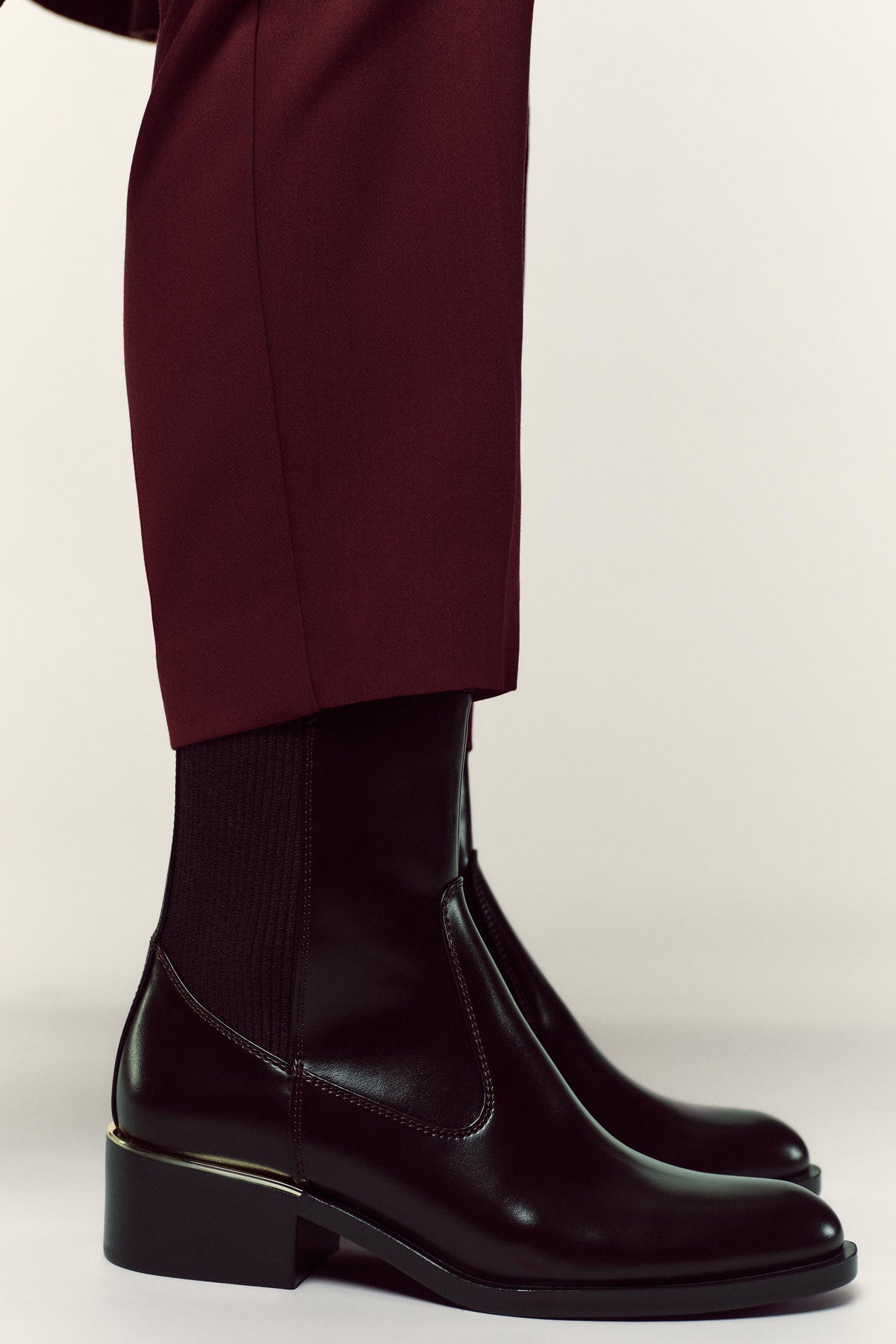 Stiefeletten mit Metall