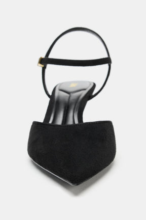 Slingback-Schuhe mit Absatz