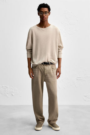 FABRIC LACELESS TRAINERS - Image 1