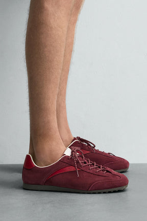 LEATHER TRAINERS - Image 1