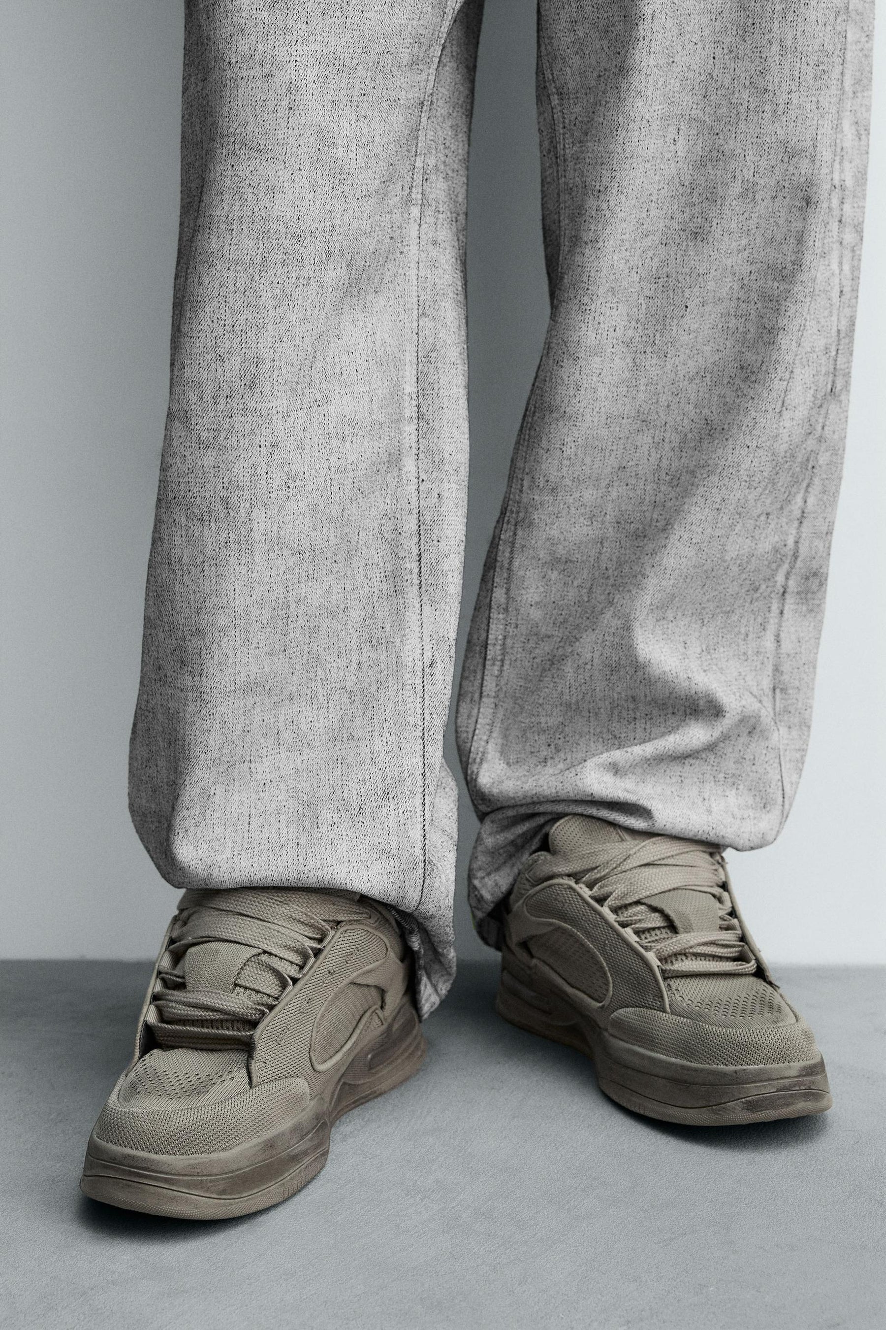 DISTRESSED CHUNKY TRAINERS - Image 3