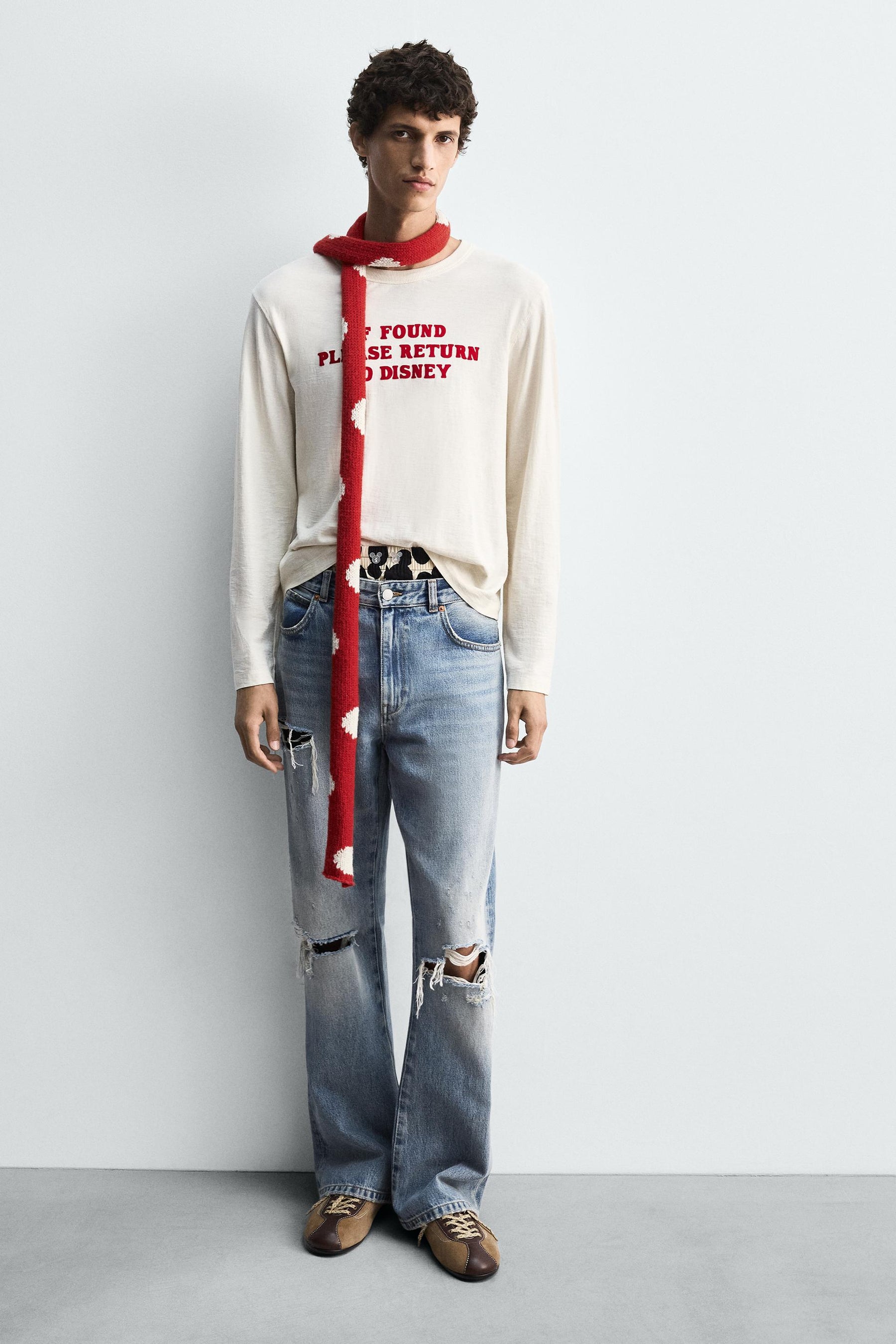 LEATHER TRAINERS HARRY LAMBERT FOR X DISNEY - Image 1