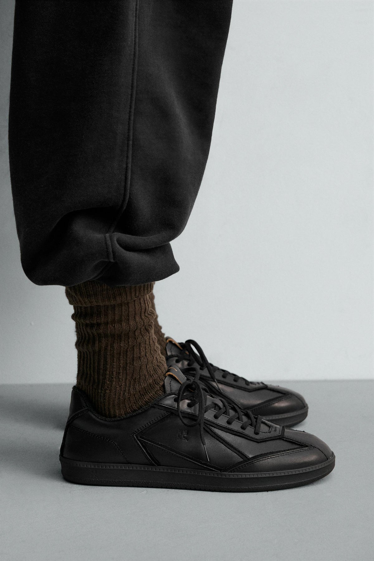 SR_A LEATHER TRAINERS - Image 2