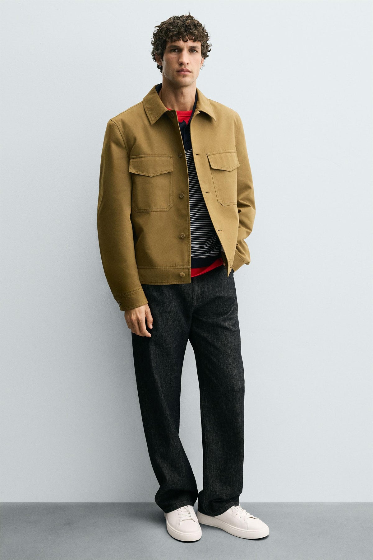 CHUNKY LEATHER TRAINERS - Image 2